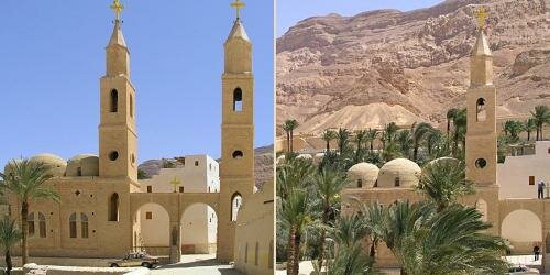 The church of St Anthony at the monastery.