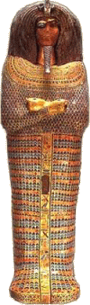 The coffin from KV55