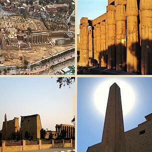 The Luxor temple